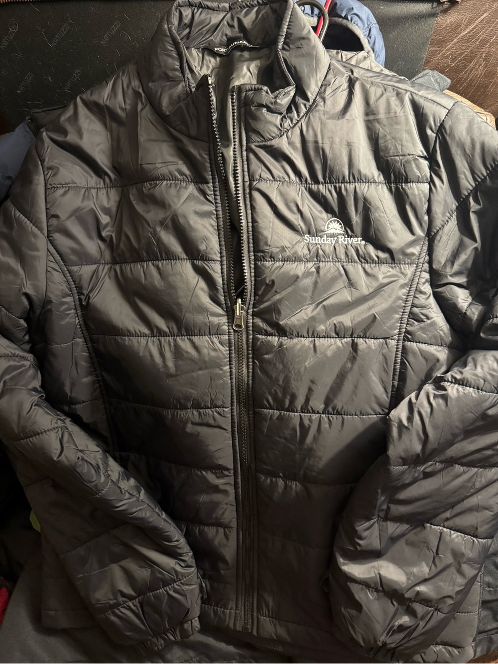 Port Authority Men's Black Puffer Jacket